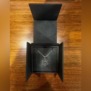 David Yurman Star of David Necklace
